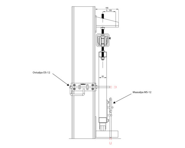 Door latch OS-12 - Image 3